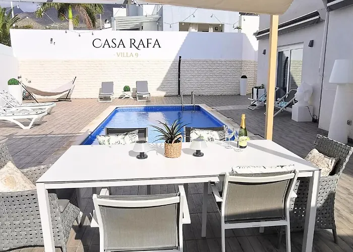 Ferienhaus Casa Rafa Villa, 4br Private Pool, Costa Adeje, Tenerife